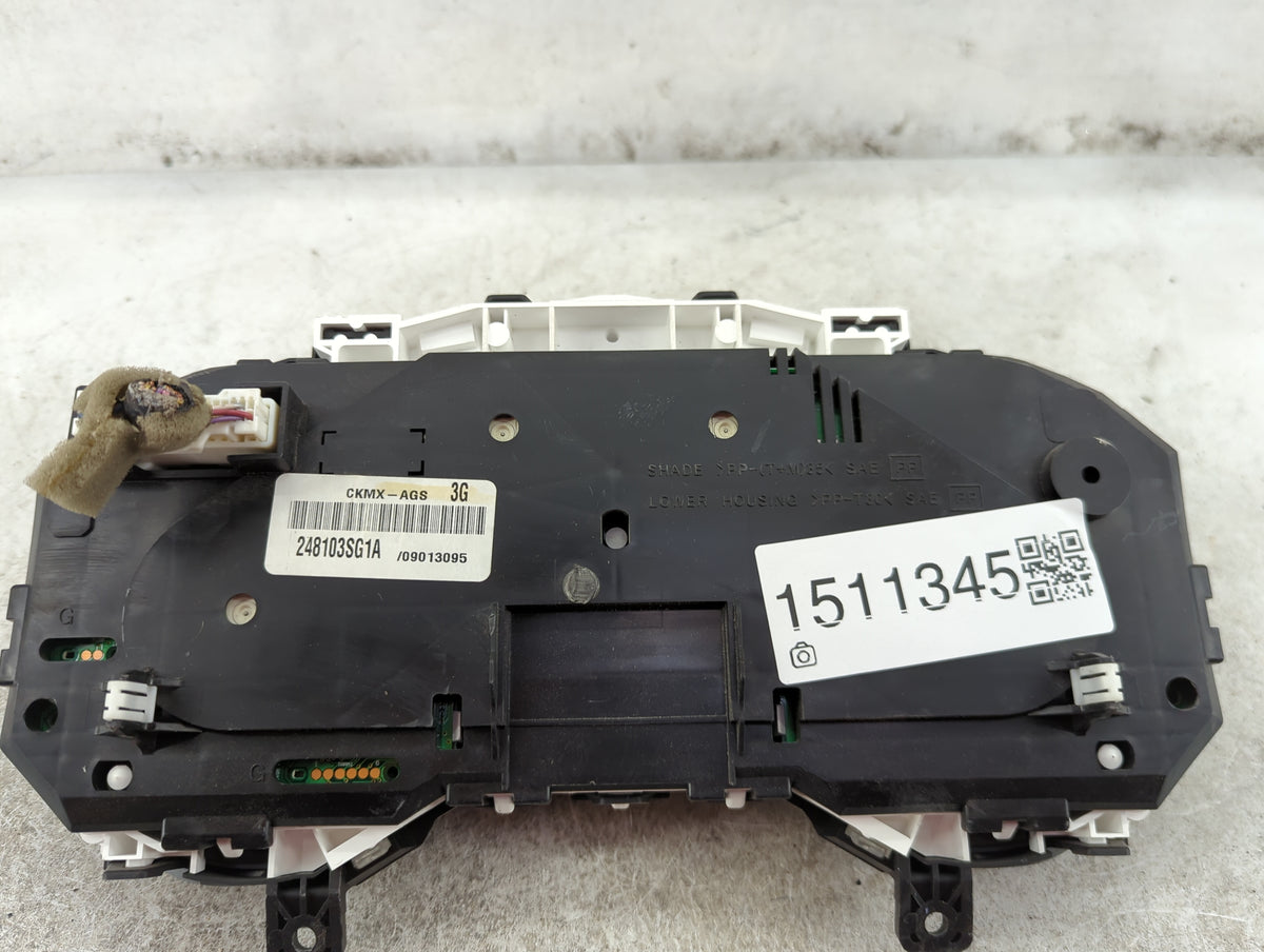 2013-2014 Nissan Sentra Instrument Cluster Speedometer Gauges P/N:248103SG1A CKMX-AGS Miles: Fits Fits 2013 2014 OEM Used Au