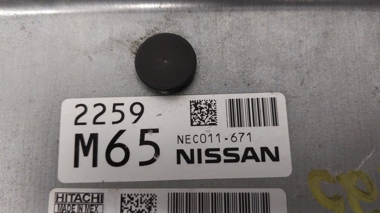 2013-2015 Nissan Sentra PCM Engine Control Computer ECU ECM PCU OEM P/N:BEM404-300 A1 NEC001-666 Fits Fits 2013 2014 2015 OE