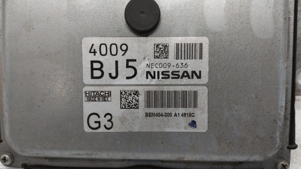 2013-2015 Nissan Sentra PCM Engine Control Computer ECU ECM PCU OEM P/N:BEM404-300 A1 NEC001-666 Fits Fits 2013 2014 2015 OE