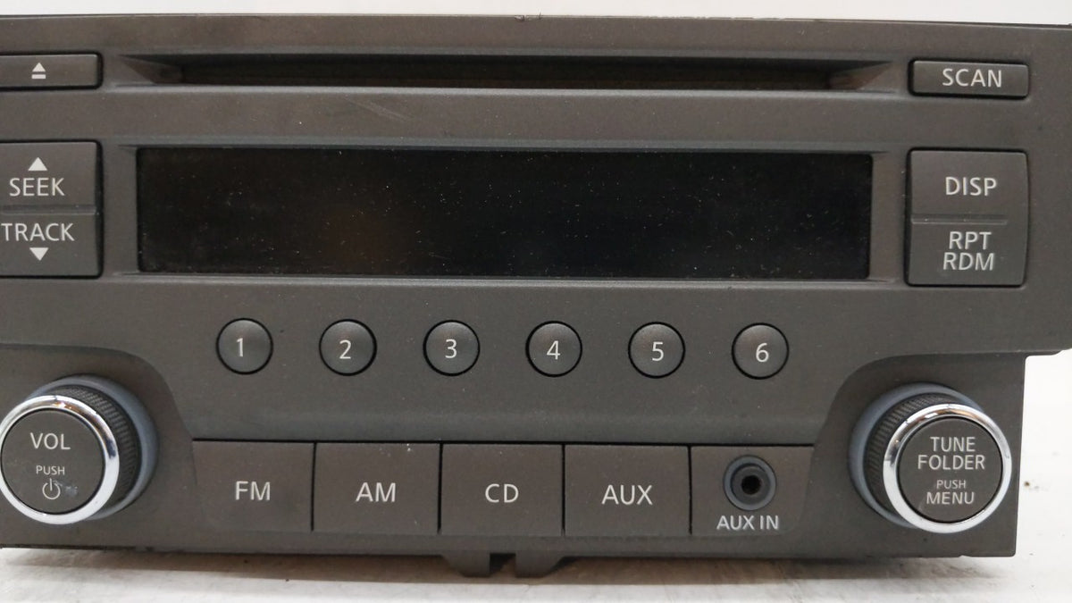 2013-2014 Nissan Sentra Am Fm Cd Player Radio Receiver 225167 - Oemusedautoparts1.com