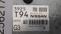 2013-2015 Nissan Sentra PCM Engine Control Computer ECU ECM PCU OEM P/N:BEM404-300 A1 NEC001-666 Fits Fits 2013 2014 2015 OE