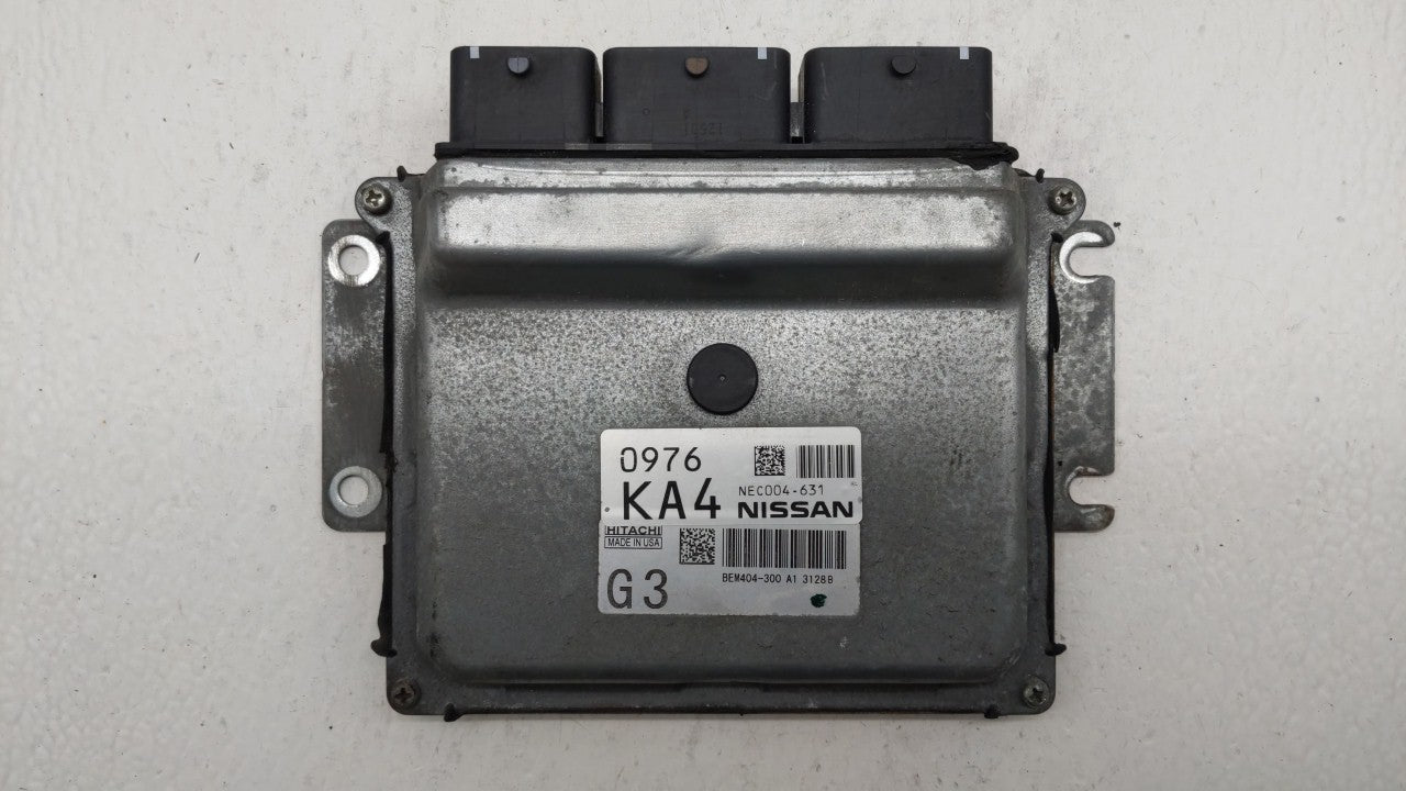 2013-2015 Nissan Sentra PCM Engine Control Computer ECU ECM PCU OEM P/N:BEM404-300 A1 NEC001-666 Fits Fits 2013 2014 2015 OE