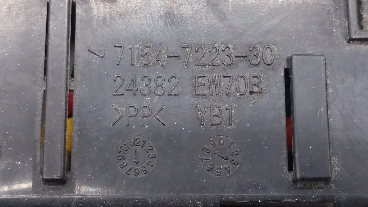 2013-2019 Nissan Sentra Fusebox Fuse Box Panel Relay Module P/N:284B7 3RA1B 24382 EW70B Fits OEM Used Auto Parts - Oemusedau