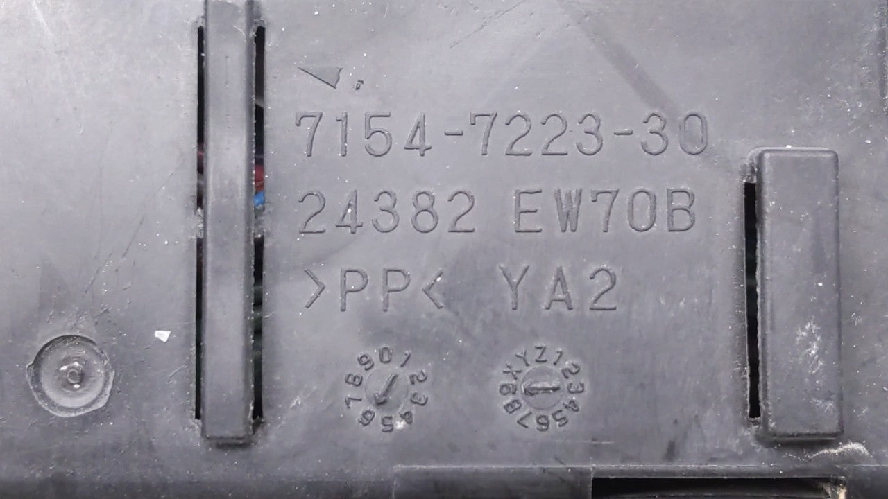 2013-2019 Nissan Sentra Fusebox Fuse Box Panel Relay Module P/N:284B7 3RA1B 24382 EW70B Fits OEM Used Auto Parts - Oemusedau