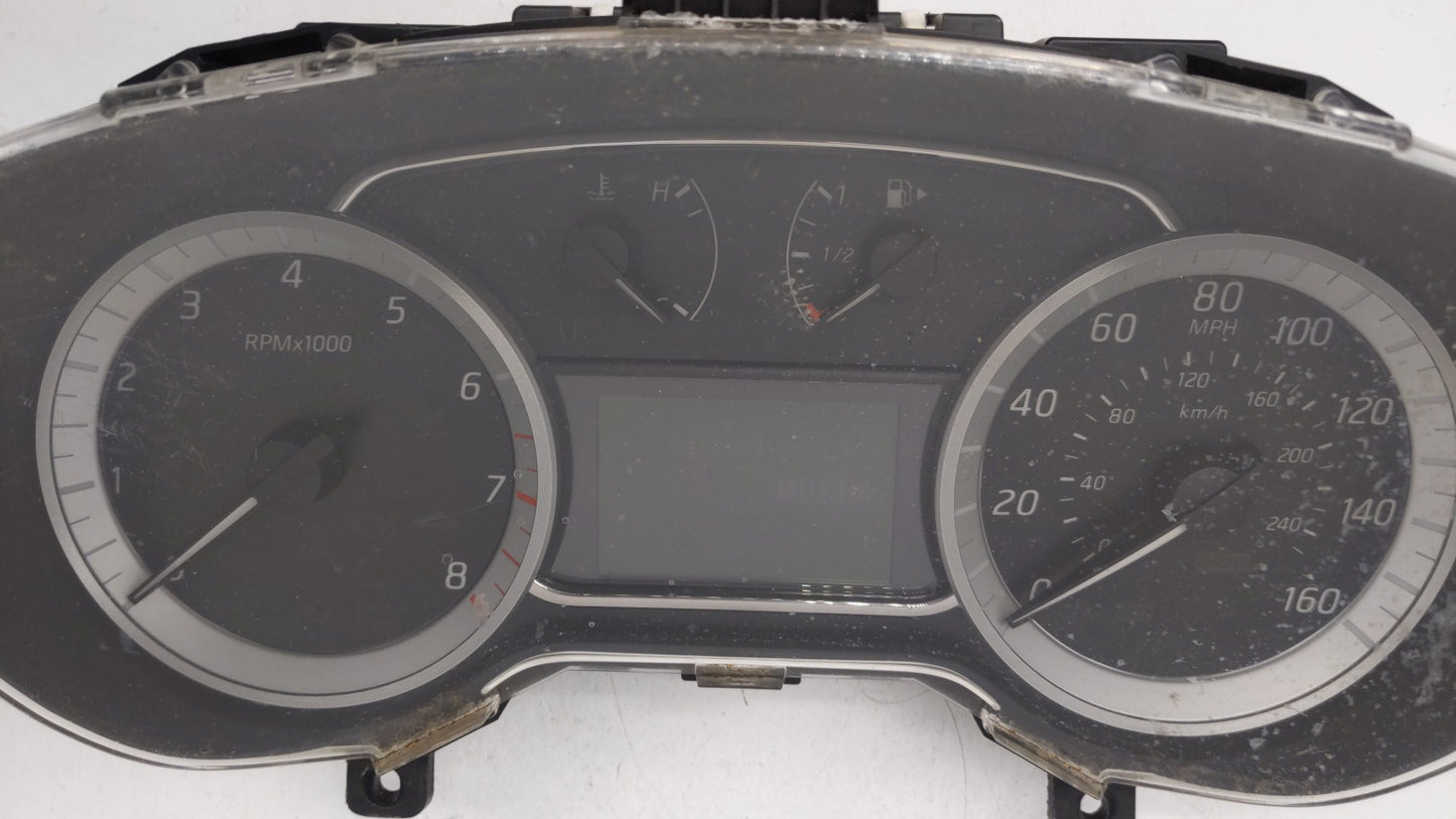 2013-2014 Nissan Sentra Instrument Cluster Speedometer Gauges P/N:248103SG1A Fits Fits 2013 2014 OEM Used Auto Parts - Oemus