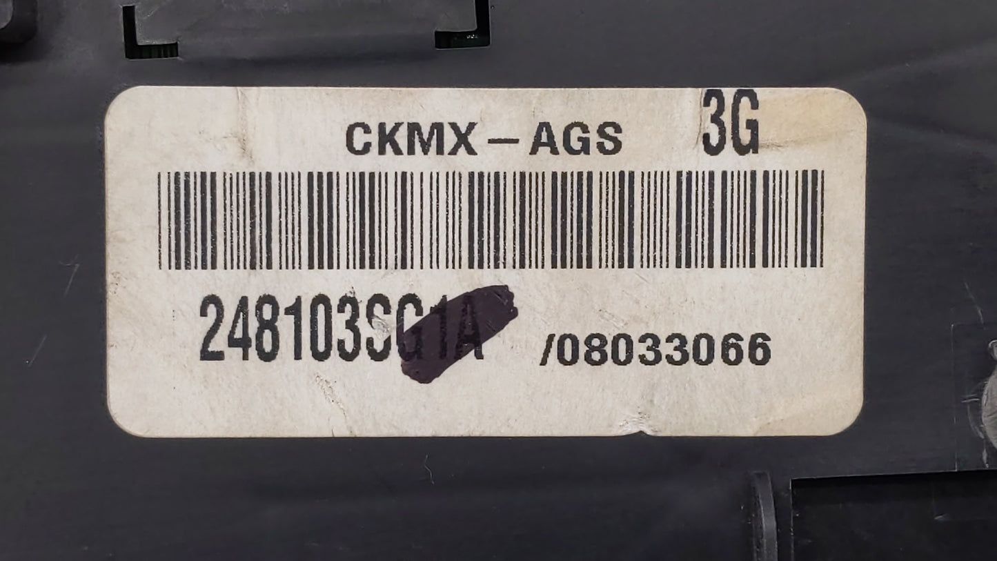 2013-2014 Nissan Sentra Instrument Cluster Speedometer Gauges P/N:248103SG1A Fits Fits 2013 2014 OEM Used Auto Parts - Oemus