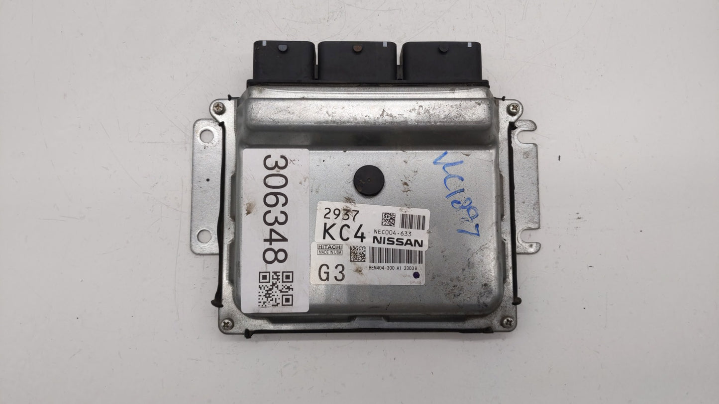 2013-2015 Nissan Sentra PCM Engine Control Computer ECU ECM PCU OEM P/N:BEM404-300 A1 NEC001-666 Fits Fits 2013 2014 2015 OE