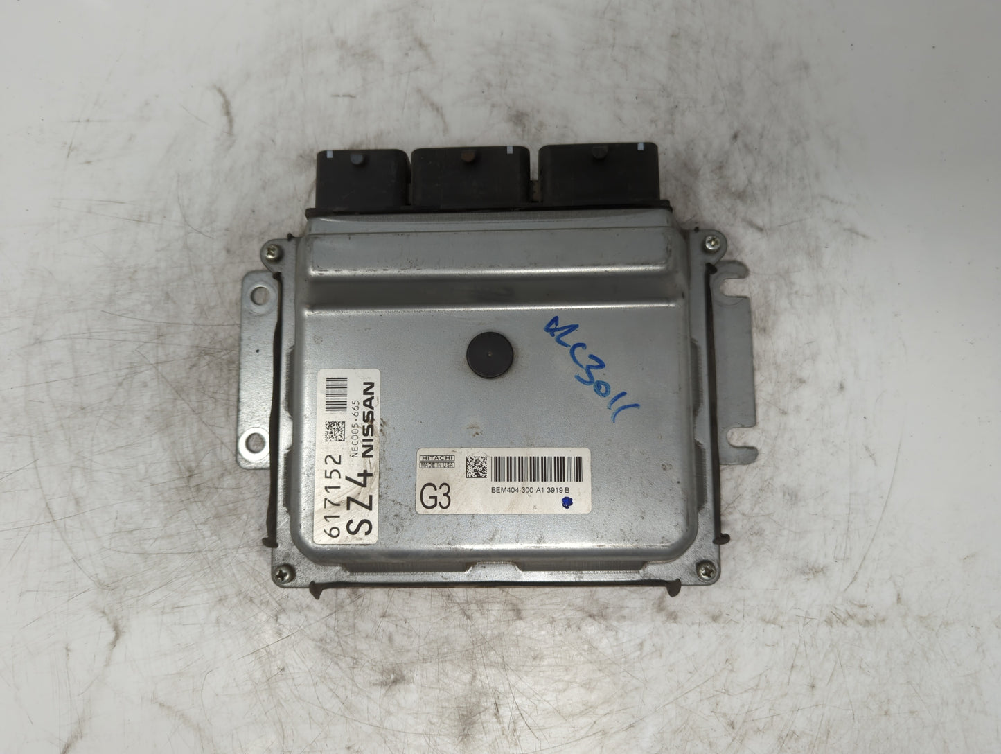 2013-2015 Nissan Sentra PCM Engine Control Computer ECU ECM PCU OEM P/N:BEM404-300 A1 NEC001-666 Fits Fits 2013 2014 2015 OE