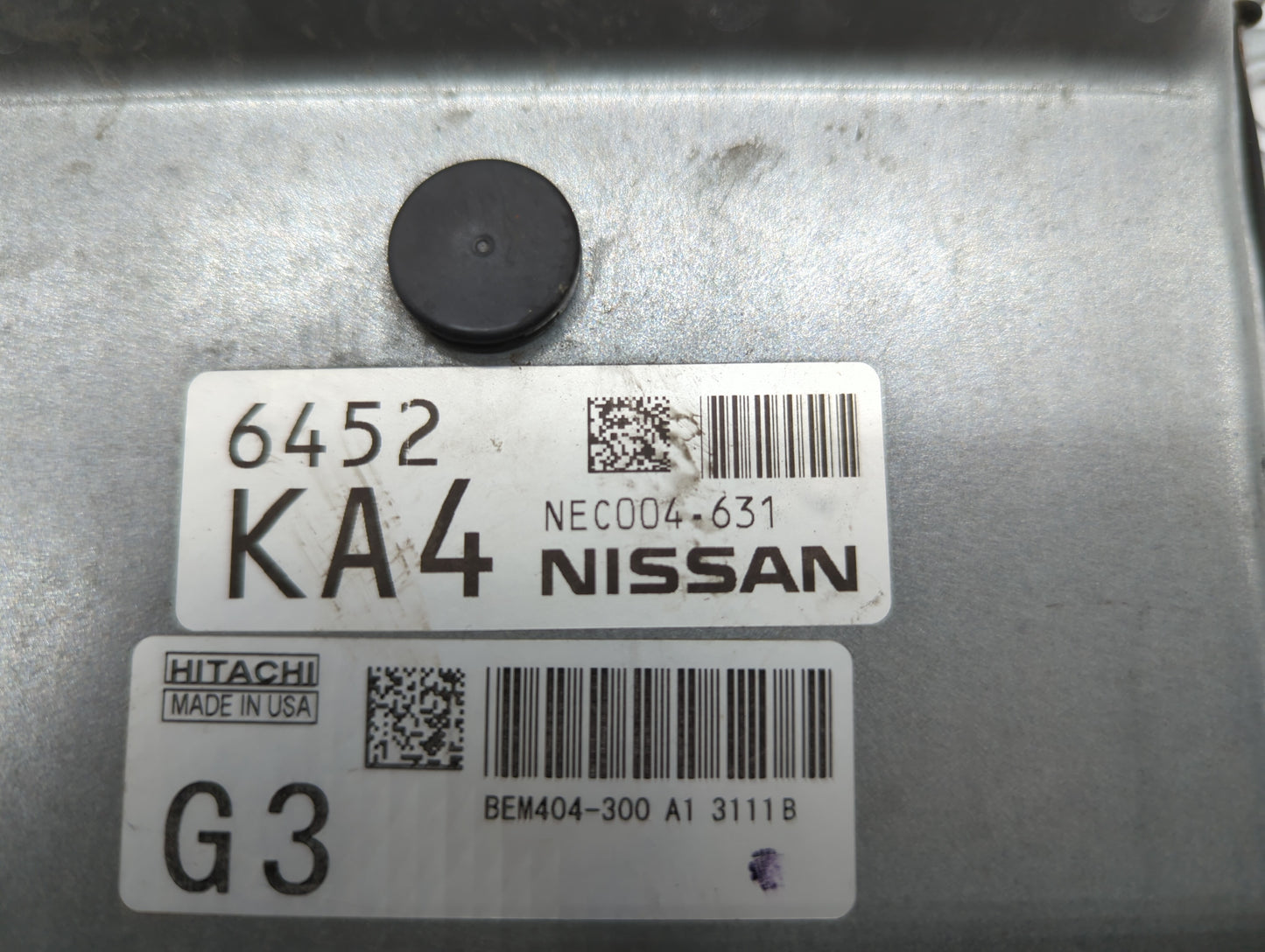 2013-2015 Nissan Sentra PCM Engine Control Computer ECU ECM PCU OEM P/N:BEM404-300 A1 NEC001-666 Fits Fits 2013 2014 2015 OE