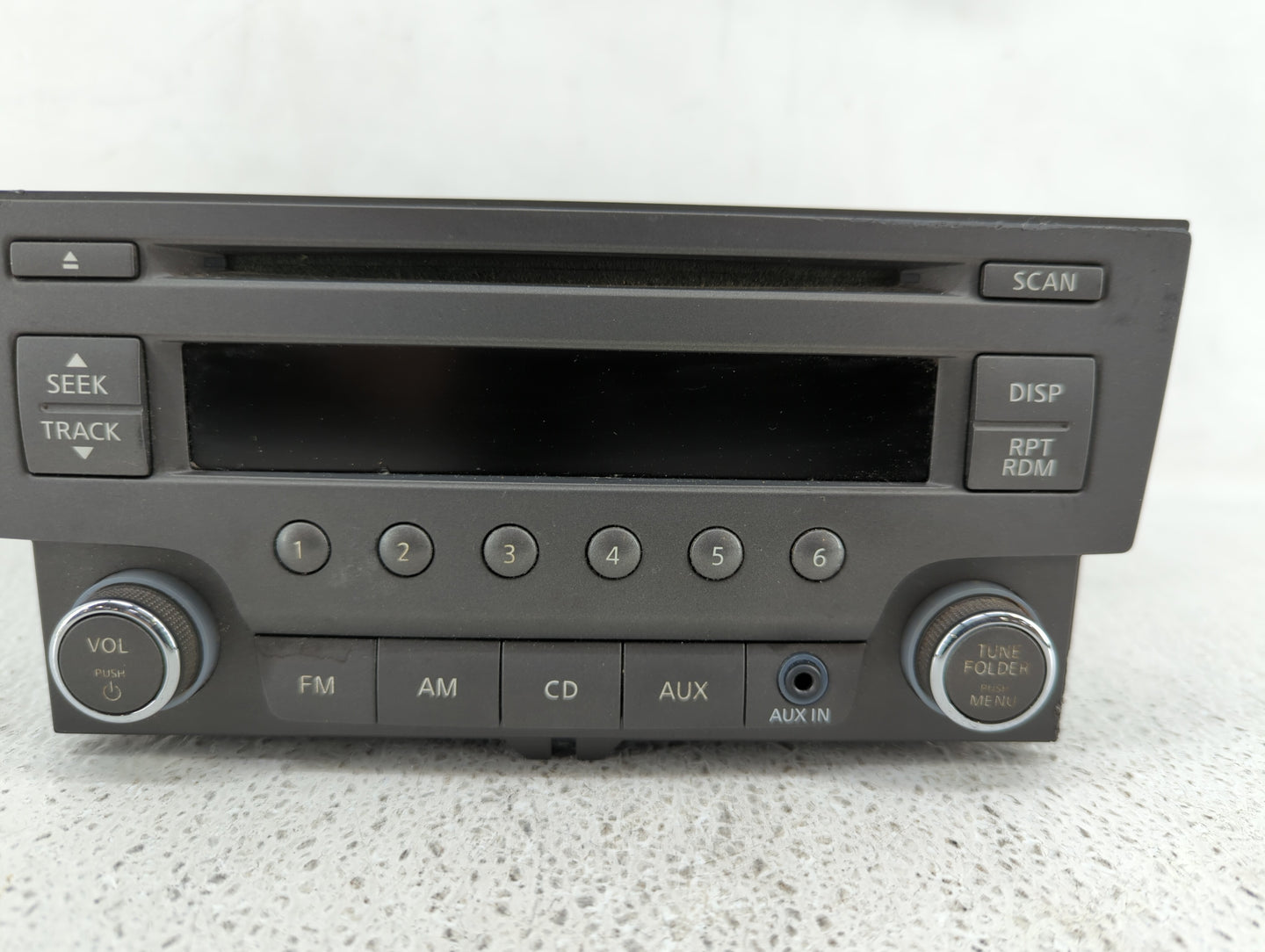 2013-2014 Nissan Sentra Radio AM FM Cd Player Receiver Replacement P/N:28185-3RA2A 28185-3RA2B, 28185 3RA2D Fits Fits 2013 2