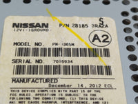 2013-2014 Nissan Sentra Am Fm Cd Player Radio Receiver - Oemusedautoparts1.com
