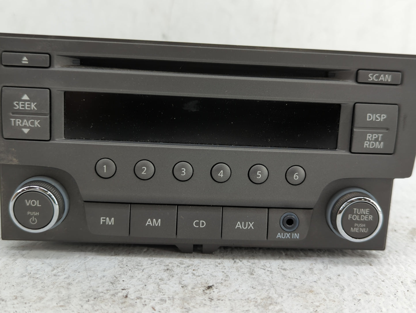 2013-2014 Nissan Sentra Radio AM FM Cd Player Receiver Replacement P/N:28185-3RA2A 28185-3RA2B, 28185 3RA2D Fits Fits 2013 2