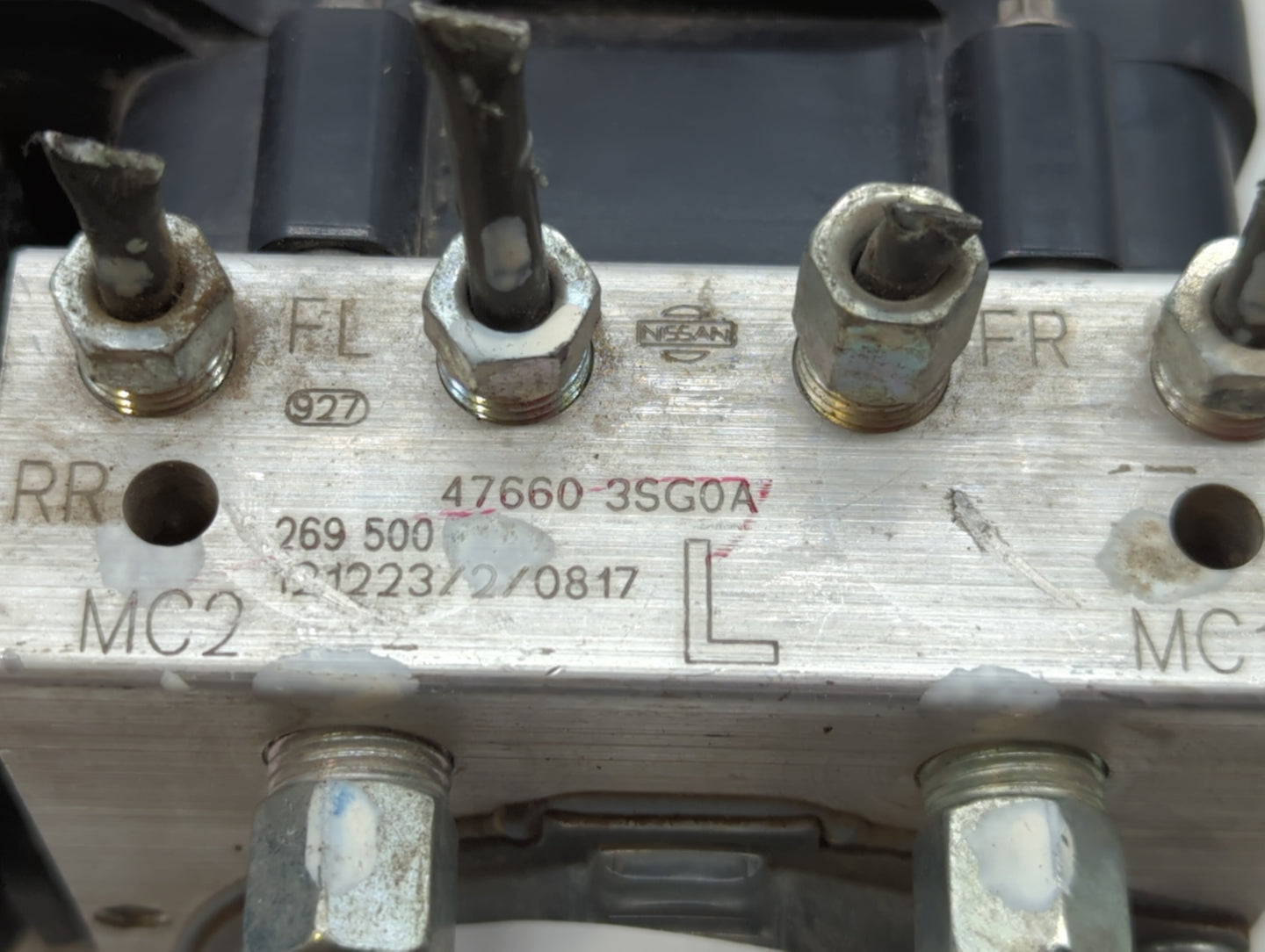 2013-2014 Nissan Sentra ABS Pump Control Module Replacement P/N:47660 3SG0A Fits Fits 2013 2014 OEM Used Auto Parts - Oemuse