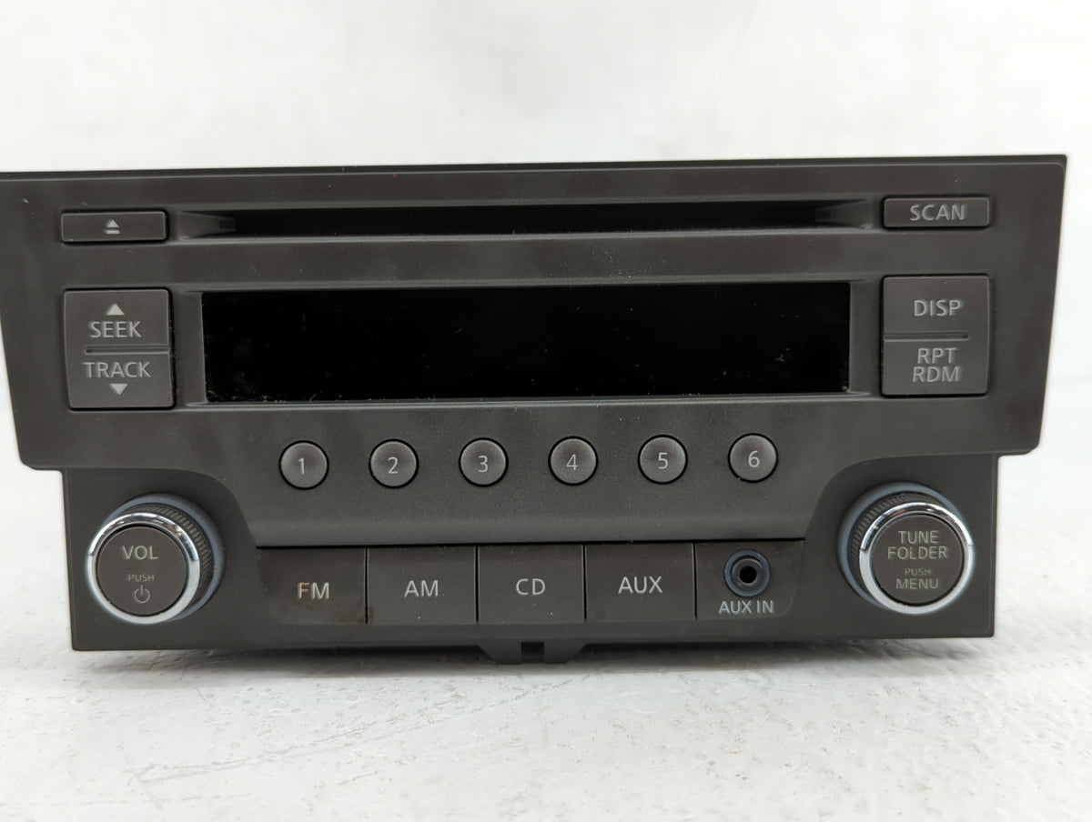 2013-2014 Nissan Sentra Am Fm Cd Player Radio Receiver 380206 - Oemusedautoparts1.com