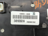 2013-2014 Nissan Sentra Instrument Cluster Speedometer Gauges P/N:248103SG1A Fits Fits 2013 2014 OEM Used Auto Parts - Oemus