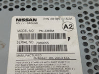 2013-2014 Nissan Sentra Radio AM FM Cd Player Receiver Replacement P/N:281853RA2A 3365M, 28185-3RA2A Fits Fits 2013 2014 OEM