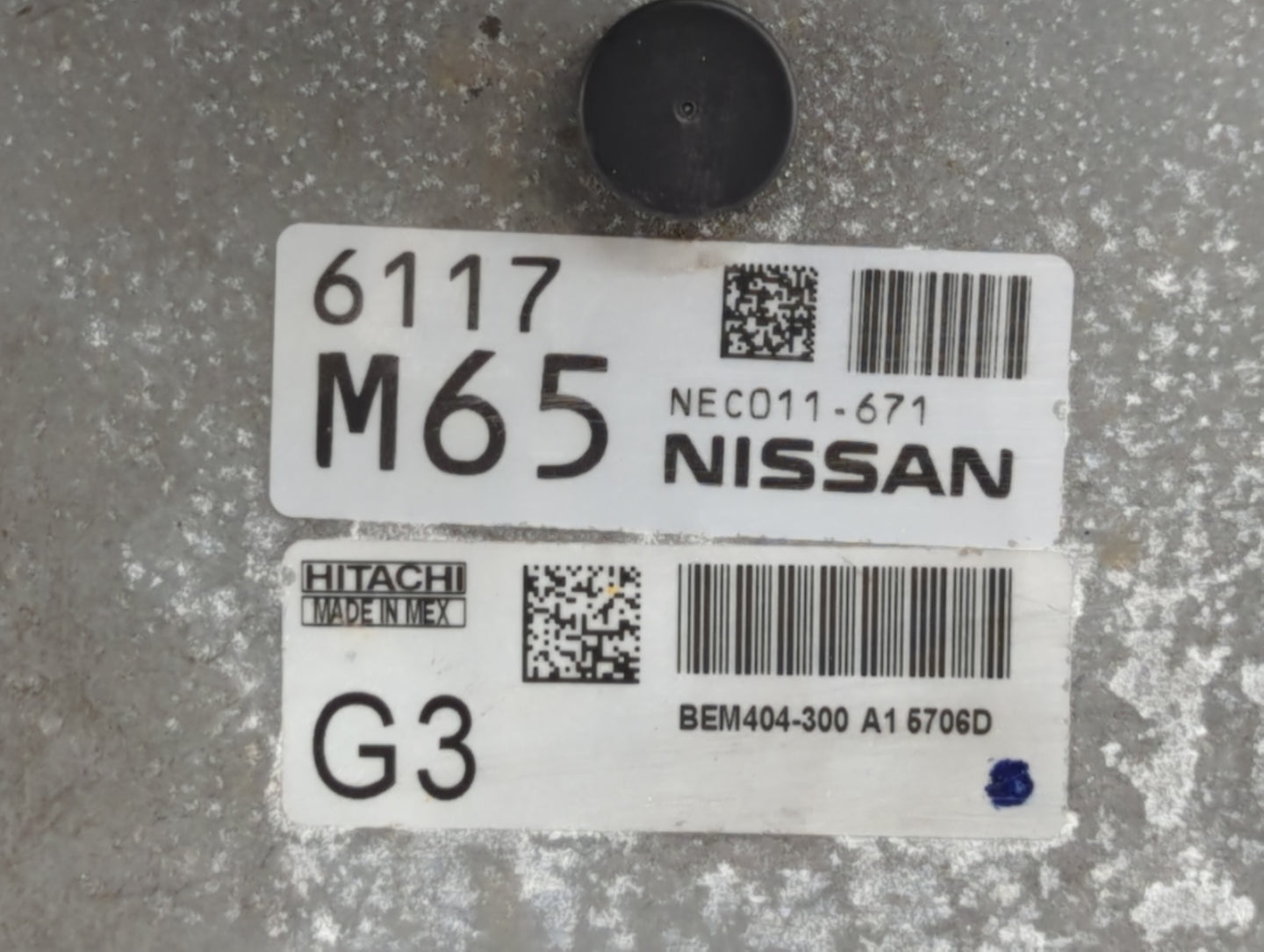 2013-2015 Nissan Sentra PCM Engine Control Computer ECU ECM PCU OEM P/N:NEC004-633 BEM400-300 A1 Fits Fits 2013 2014 2015 OE