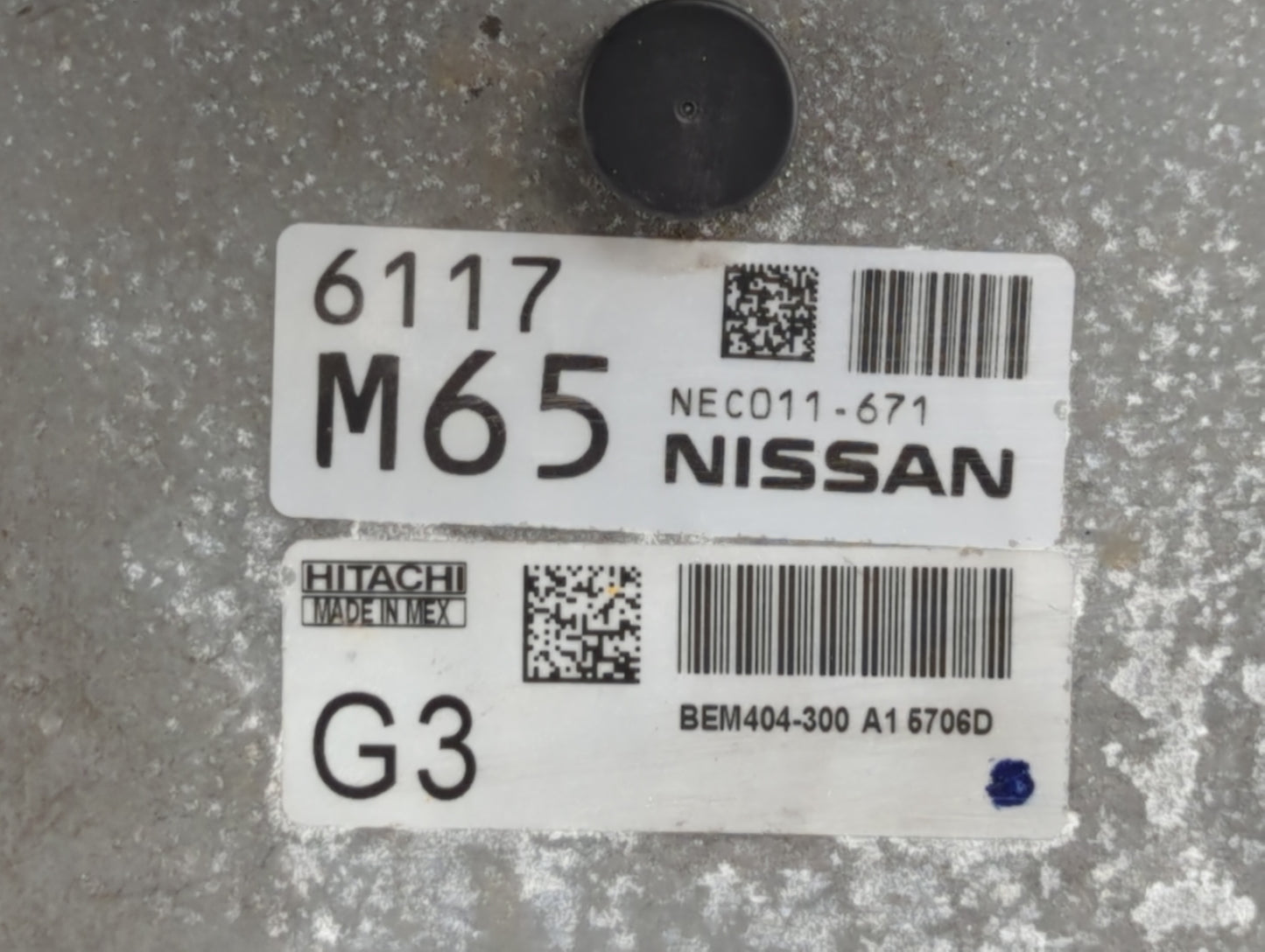 2013-2015 Nissan Sentra PCM Engine Control Computer ECU ECM PCU OEM P/N:NEC004-633 BEM400-300 A1 Fits Fits 2013 2014 2015 OE