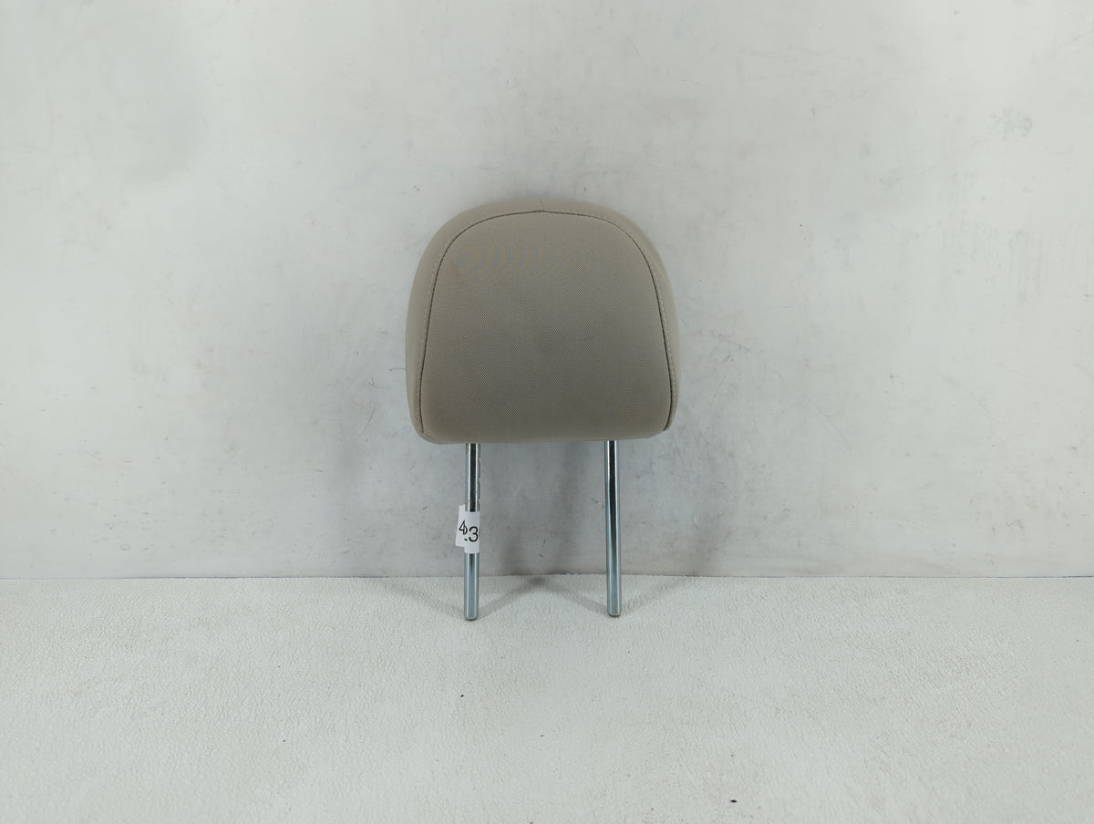 2013-2014 Nissan Sentra Headrest Head Rest Front Passenger Seat Pale Grey - Oemusedautoparts1.com