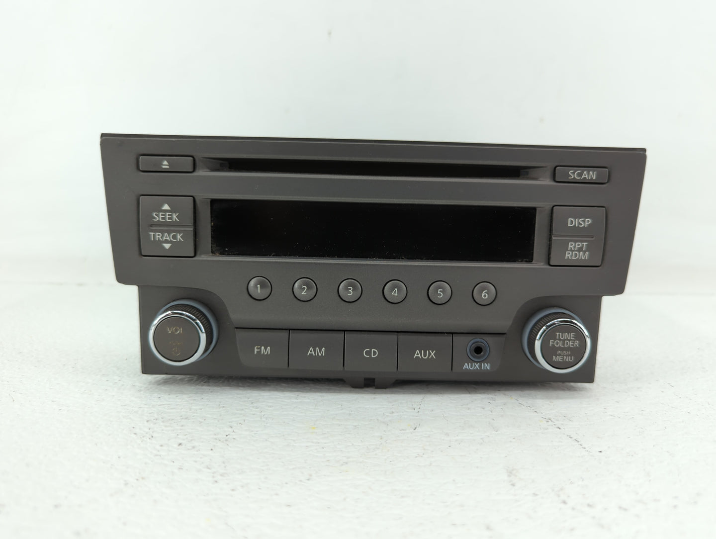 2013-2014 Nissan Sentra Radio AM FM Cd Player Receiver Replacement P/N:281853RA2A 3365M, 28185-3RA2A Fits Fits 2013 2014 OEM