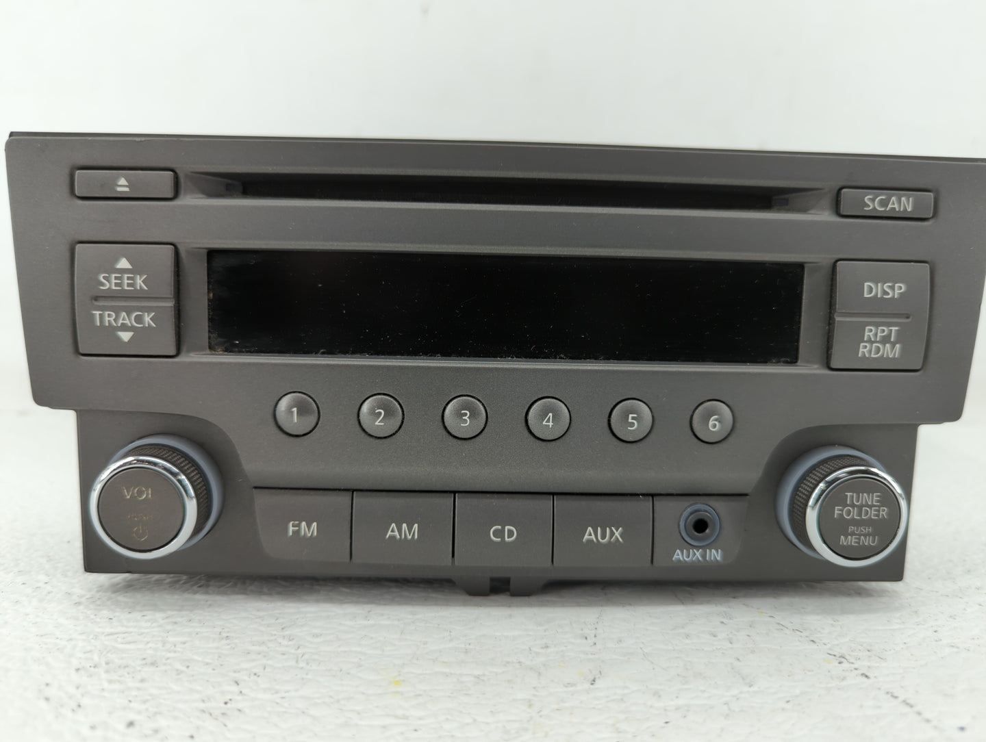 2013-2014 Nissan Sentra Radio AM FM Cd Player Receiver Replacement P/N:281853RA2A 3365M, 28185-3RA2A Fits Fits 2013 2014 OEM