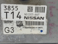 2013-2015 Nissan Sentra PCM Engine Control Computer ECU ECM PCU OEM P/N:NEC005-667 Fits Fits 2013 2014 2015 OEM Used Auto Pa