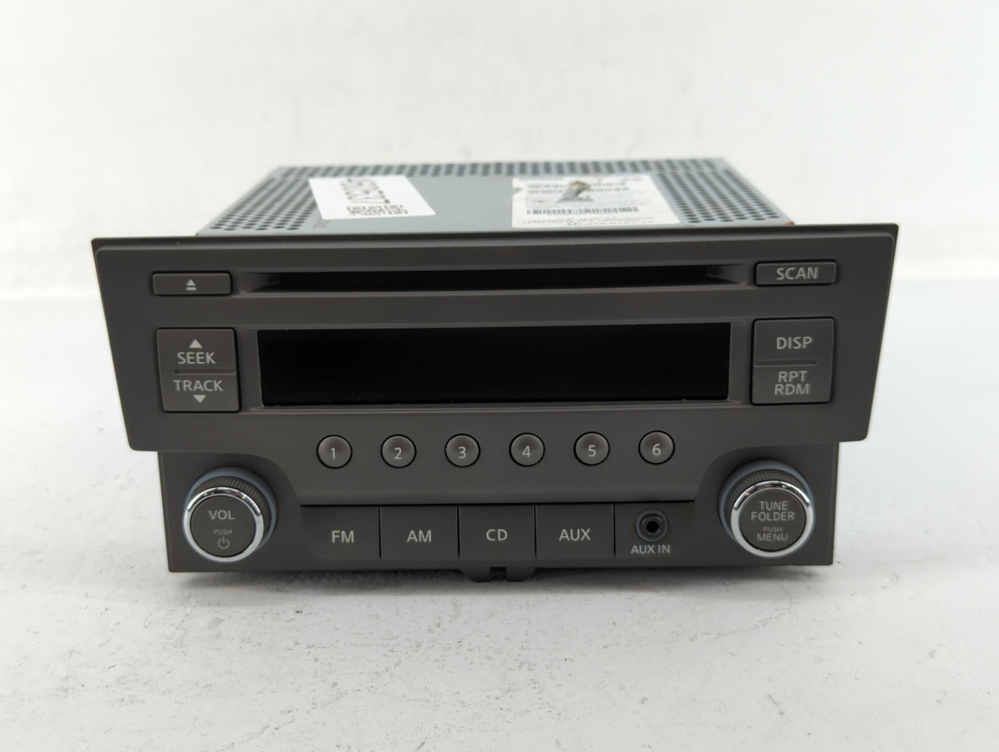 2013-2014 Nissan Sentra Radio AM FM Cd Player Receiver Replacement P/N:28185-3RA2D 28185-3RA2A, 28185-3RA2B Fits Fits 2013 2