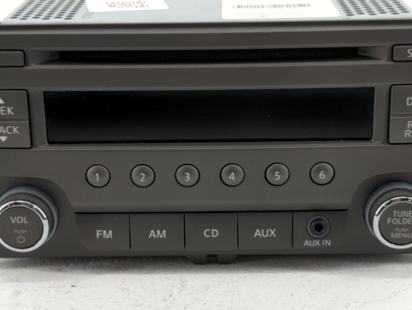 2013-2014 Nissan Sentra Radio AM FM Cd Player Receiver Replacement P/N:28185-3RA2D 28185-3RA2A, 28185-3RA2B Fits Fits 2013 2