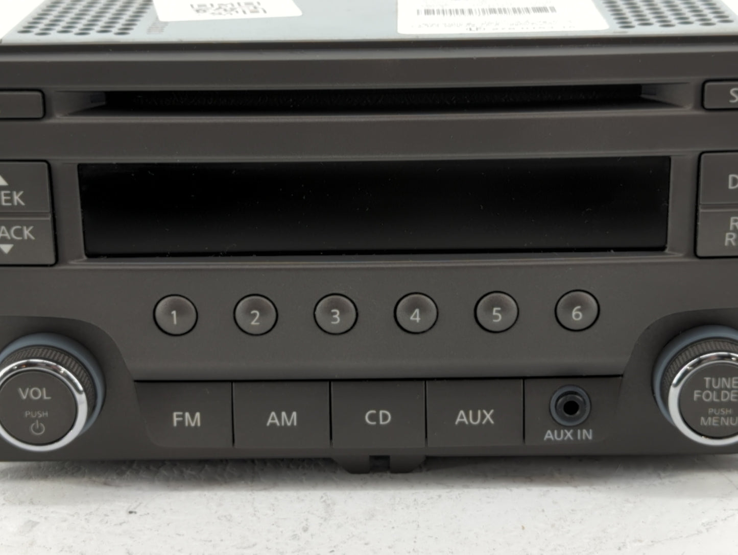 2013-2014 Nissan Sentra Radio AM FM Cd Player Receiver Replacement P/N:28185-3RA2D 28185-3RA2A, 28185-3RA2B Fits Fits 2013 2