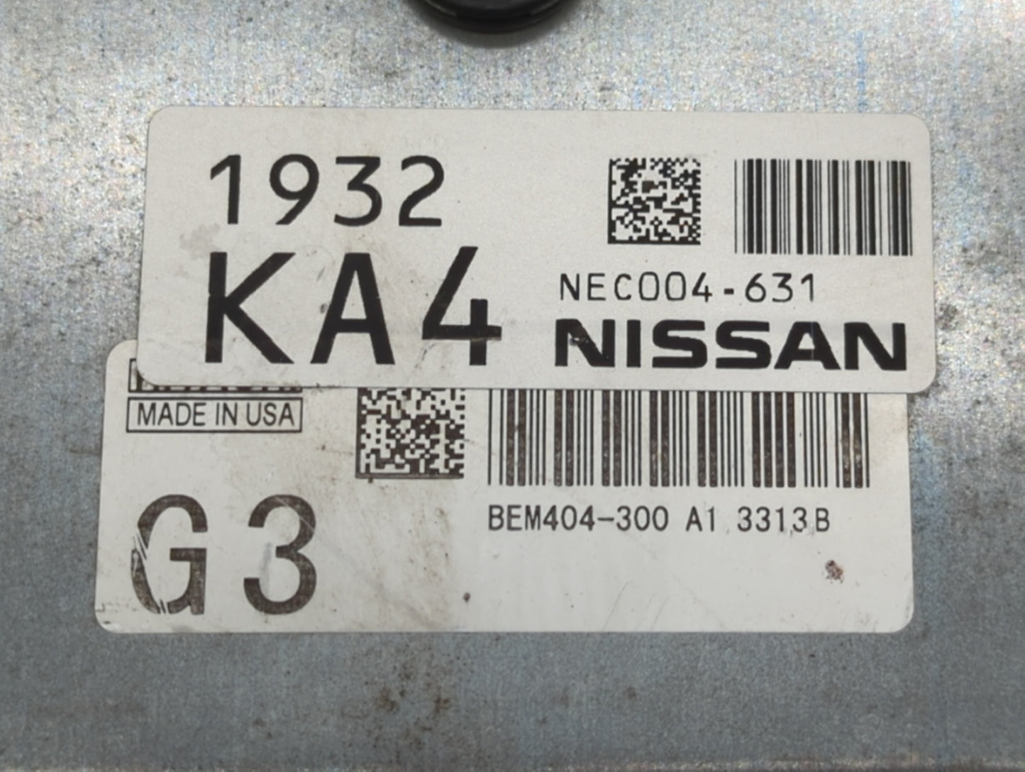 2013-2015 Nissan Sentra PCM Engine Control Computer ECU ECM PCU OEM P/N:NEC004-631 NEC005-667 Fits Fits 2013 2014 2015 OEM U