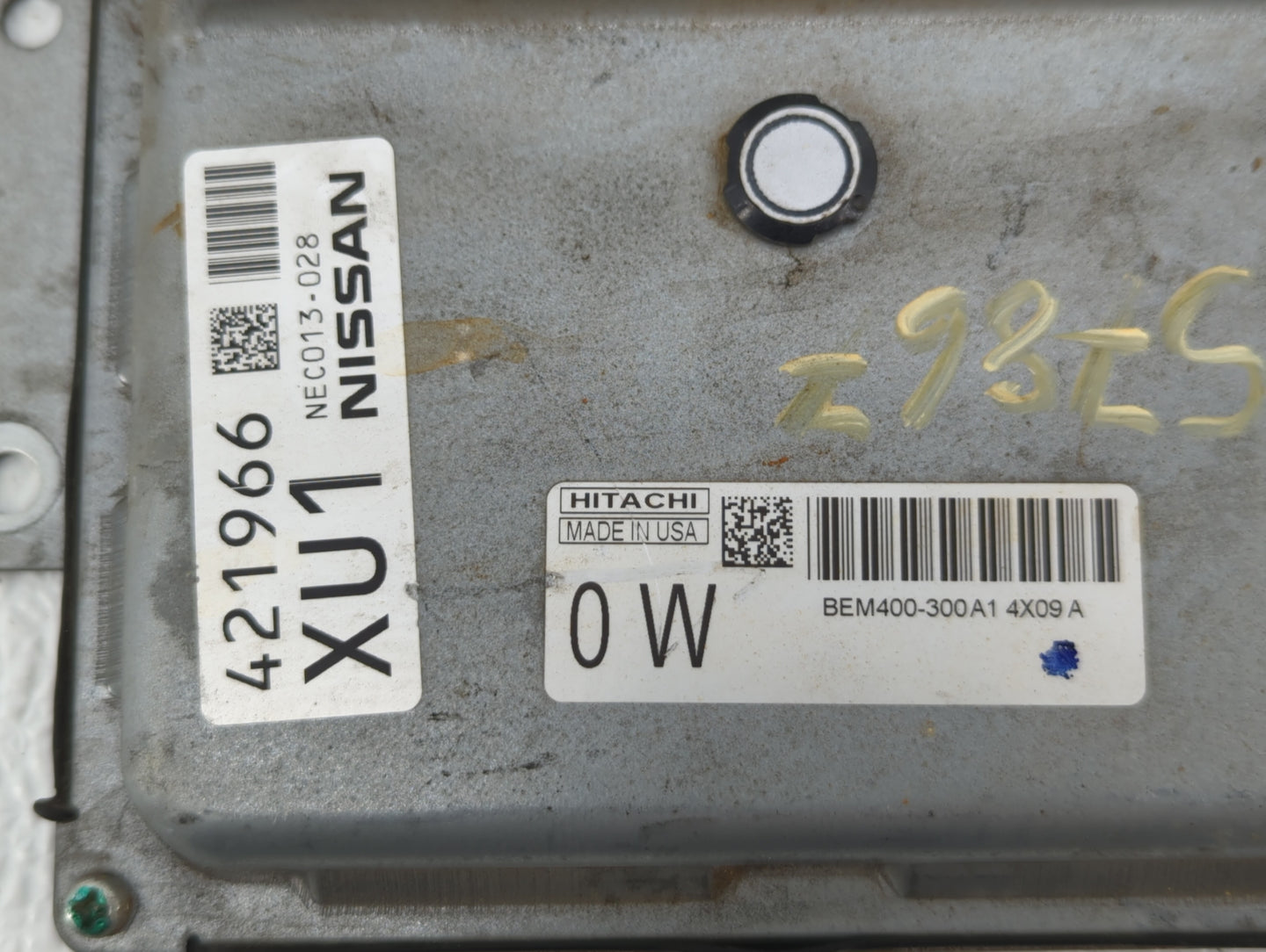 2013-2015 Nissan Sentra PCM Engine Control Computer ECU ECM PCU OEM P/N:NEC013-028 Fits Fits 2013 2014 2015 OEM Used Auto Pa