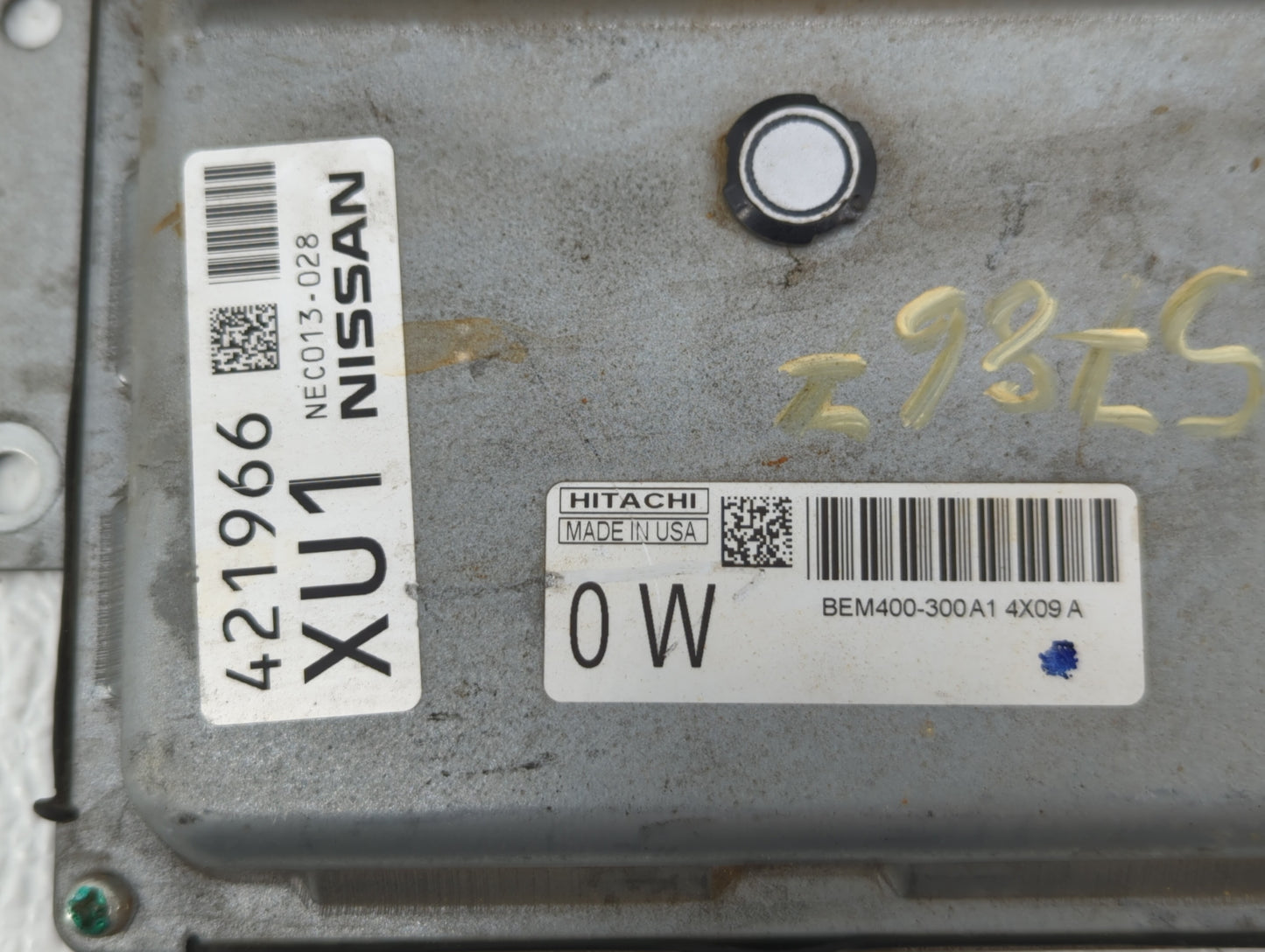 2013-2015 Nissan Sentra PCM Engine Control Computer ECU ECM PCU OEM P/N:NEC013-028 Fits Fits 2013 2014 2015 OEM Used Auto Pa