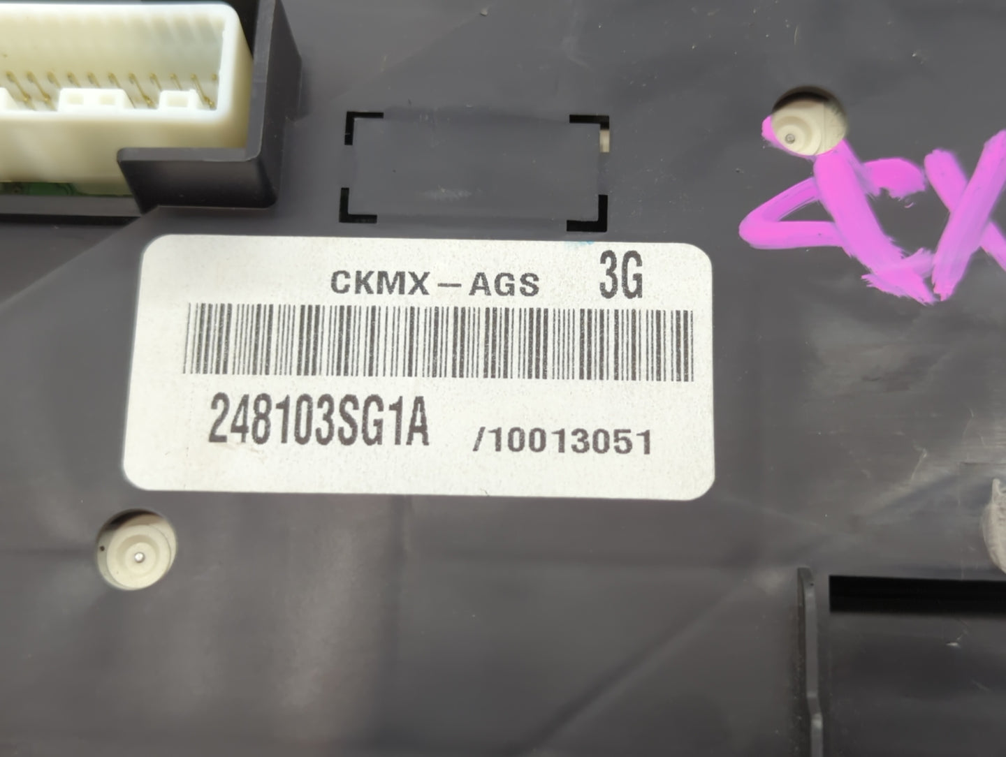 2013-2014 Nissan Sentra Instrument Cluster Speedometer Gauges P/N:248103SG1A Fits Fits 2013 2014 OEM Used Auto Parts - Oemus