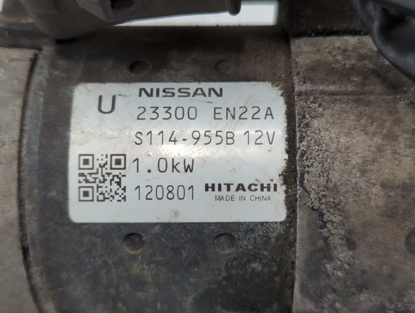 2013-2019 Nissan Sentra Car Starter Motor Solenoid OEM P/N:23300 EN22A Fits Fits 2013 2014 2015 2016 2017 2018 2019 2020 OEM