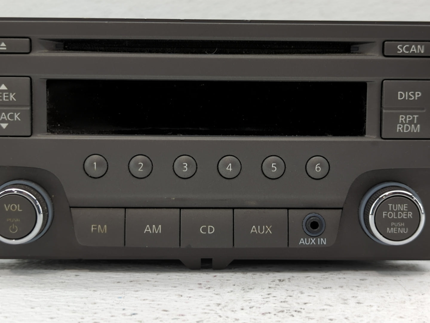 2013-2014 Nissan Sentra Radio AM FM Cd Player Receiver Replacement P/N:28185 3RA2A Fits Fits 2013 2014 OEM Used Auto Parts -