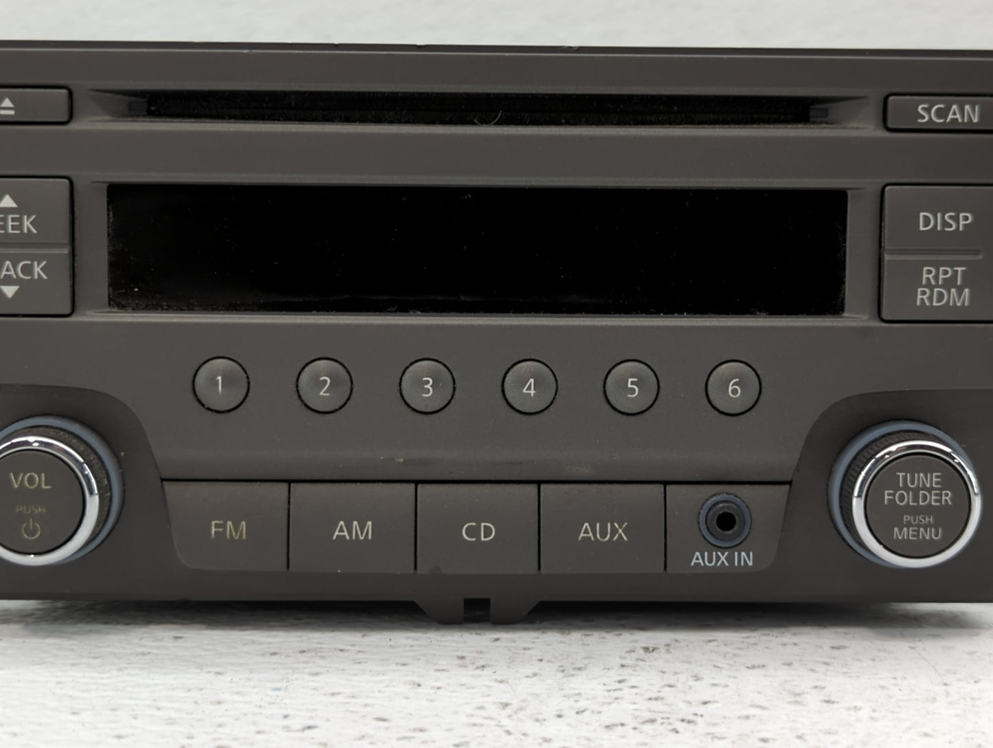 2013-2014 Nissan Sentra Radio AM FM Cd Player Receiver Replacement P/N:28185 3RA2A Fits Fits 2013 2014 OEM Used Auto Parts -