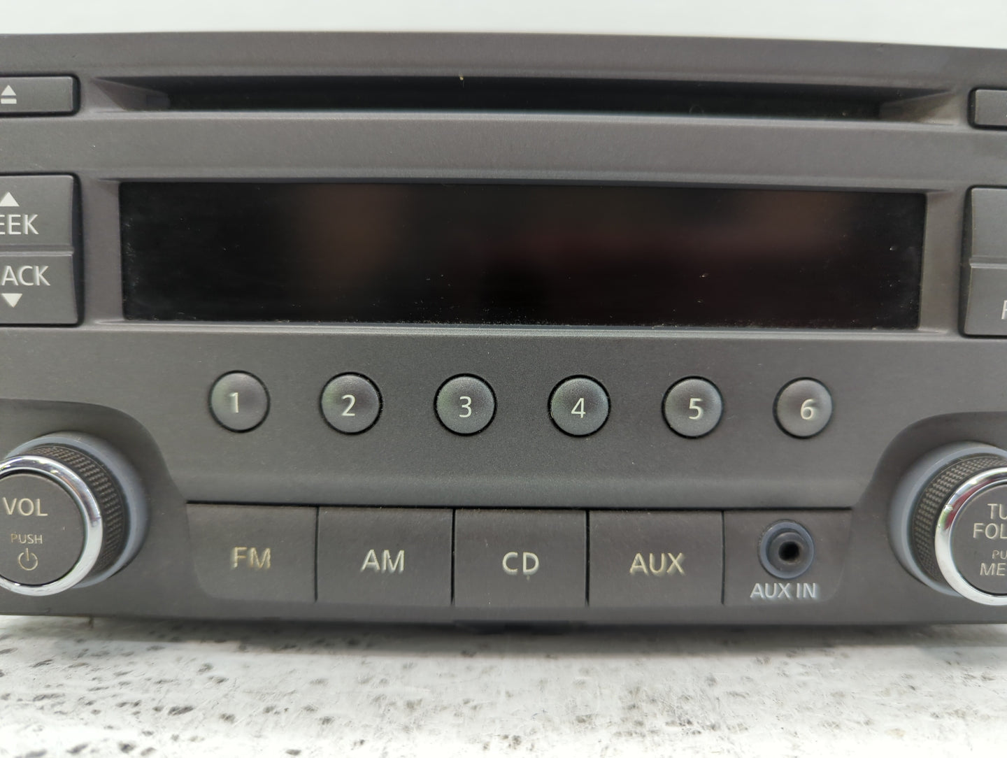 2013-2014 Nissan Sentra Radio AM FM Cd Player Receiver Replacement P/N:28185 3RA2A 25342776 Fits Fits 2013 2014 OEM Used Aut
