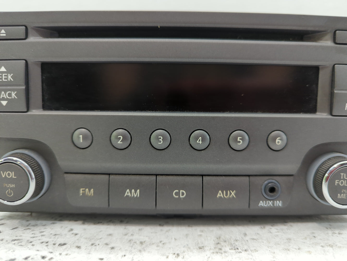 2013-2014 Nissan Sentra Radio AM FM Cd Player Receiver Replacement P/N:28185 3RA2A 25342776 Fits Fits 2013 2014 OEM Used Aut