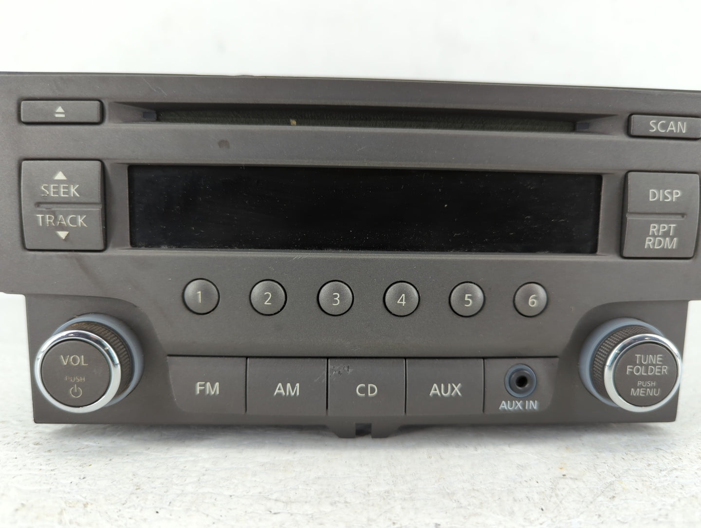 2013-2014 Nissan Sentra Radio AM FM Cd Player Receiver Replacement P/N:28185 3RA2A Fits Fits 2013 2014 OEM Used Auto Parts -