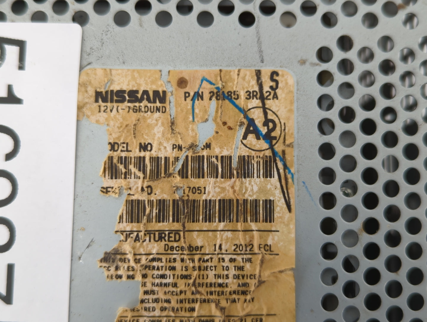 2013-2014 Nissan Sentra Am Fm Cd Player Radio Receiver - Oemusedautoparts1.com