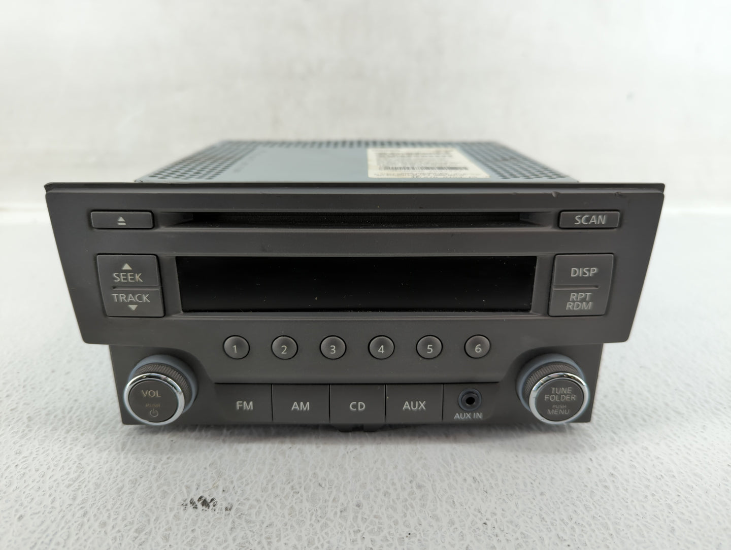 2013-2014 Nissan Sentra Am Fm Cd Player Radio Receiver - Oemusedautoparts1.com