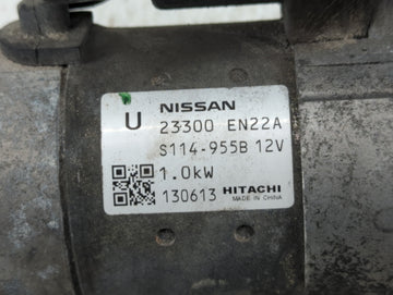 2013-2019 Nissan Sentra Car Starter Motor Solenoid OEM P/N:23300 EN22A Fits Fits 2013 2014 2015 2016 2017 2018 2019 2020 OEM Used Auto Parts