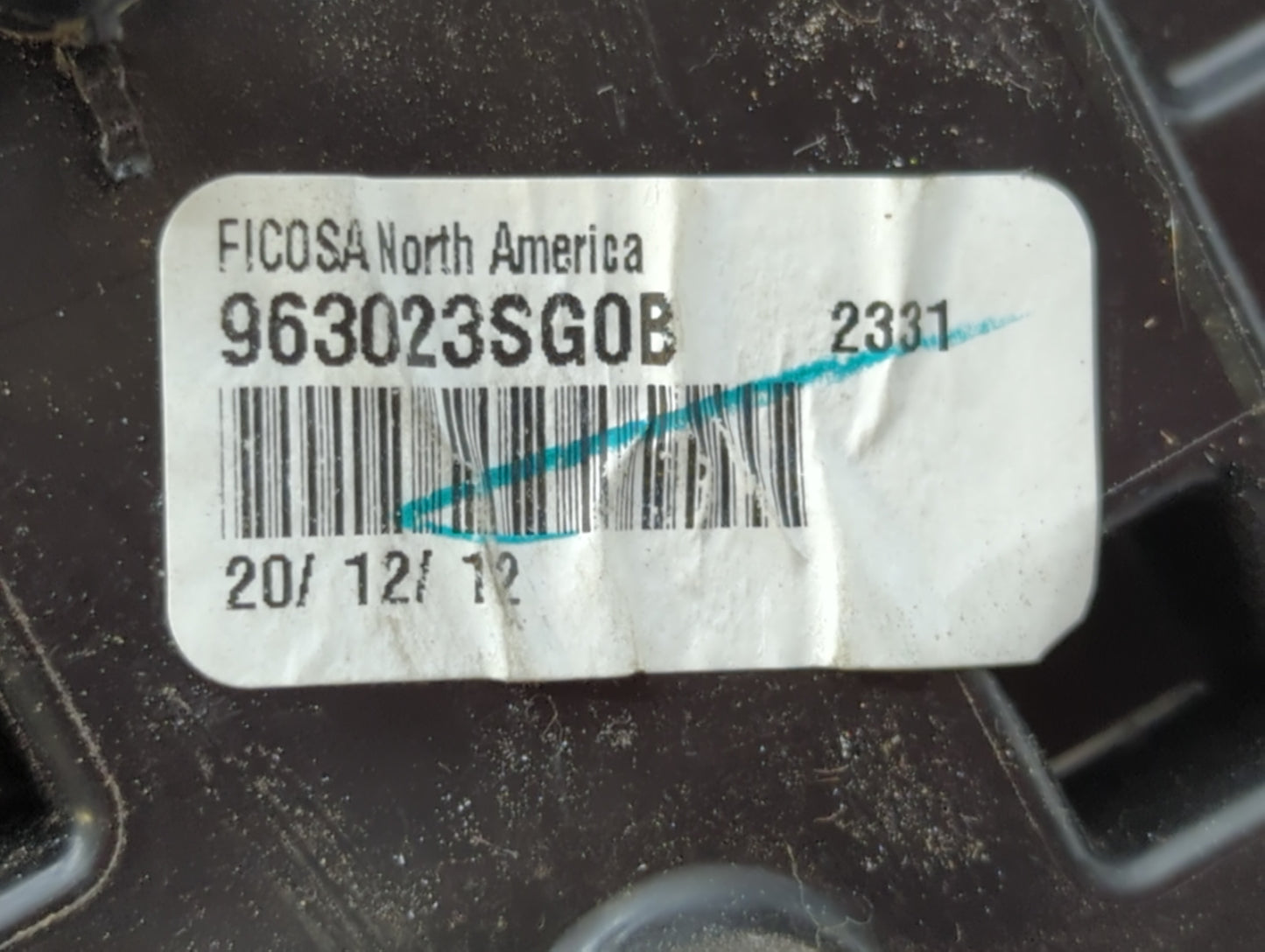 2013-2015 Nissan Sentra Driver Side View Mirror - Left Door Mirror OEM Used - Oemusedautoparts1.com
