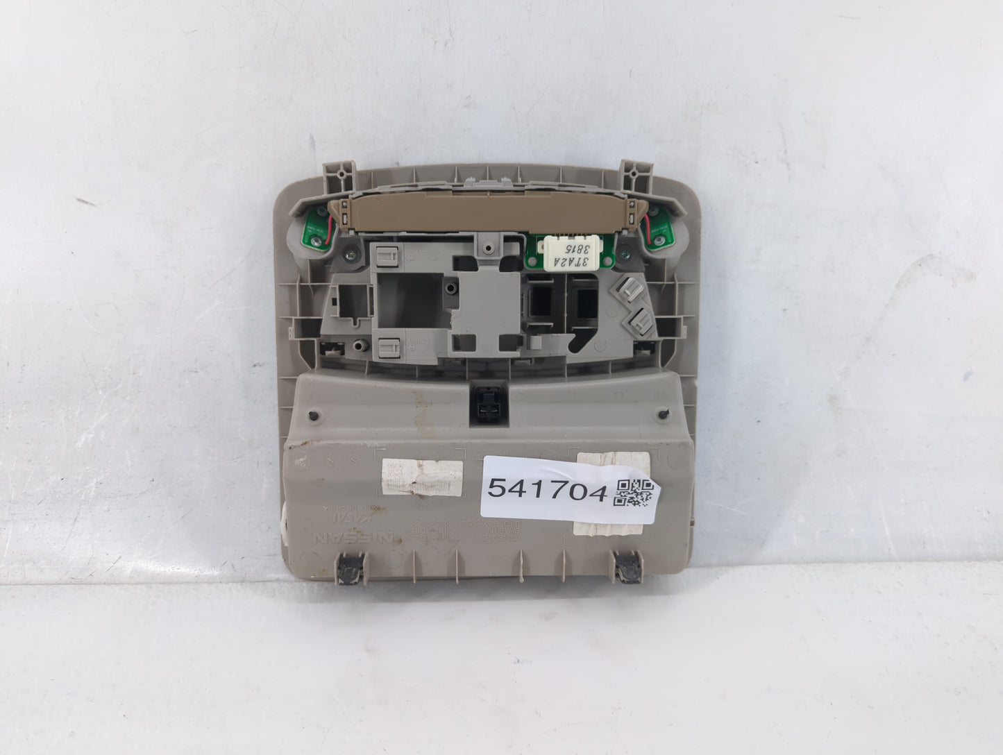 2013-2014 Nissan Sentra Center Floor Console P/N:3TA2A3815 Fits Fits 2013 2014 2015 2016 OEM Used Auto Parts - Oemusedautopa