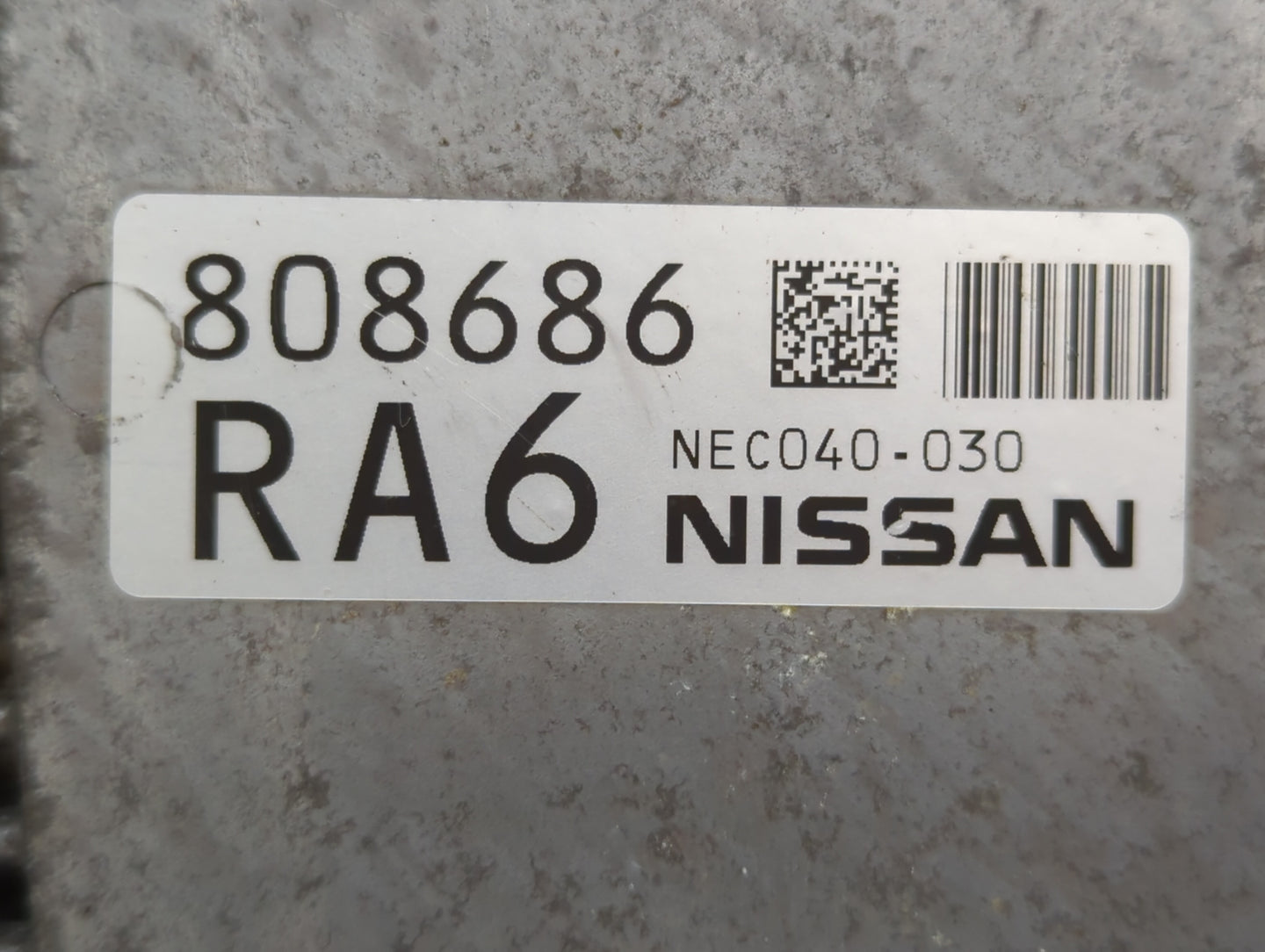 2013-2015 Nissan Sentra PCM Engine Control Computer ECU ECM PCU OEM P/N:NEC040-030 808686 Fits Fits 2013 2014 2015 OEM Used 