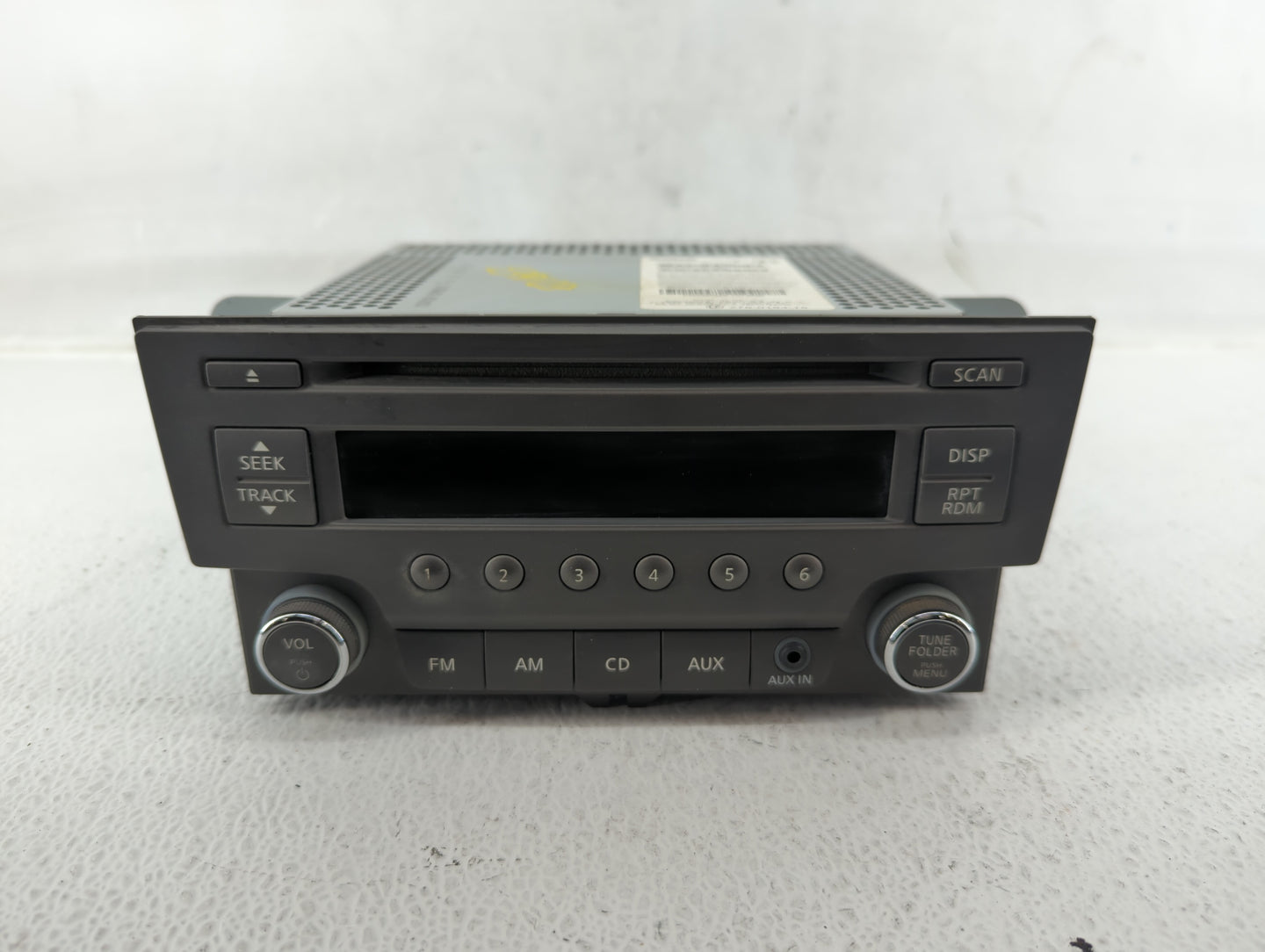 2013-2014 Nissan Sentra Radio AM FM Cd Player Receiver Replacement P/N:28185 3RA2A Fits Fits 2013 2014 OEM Used Auto Parts -