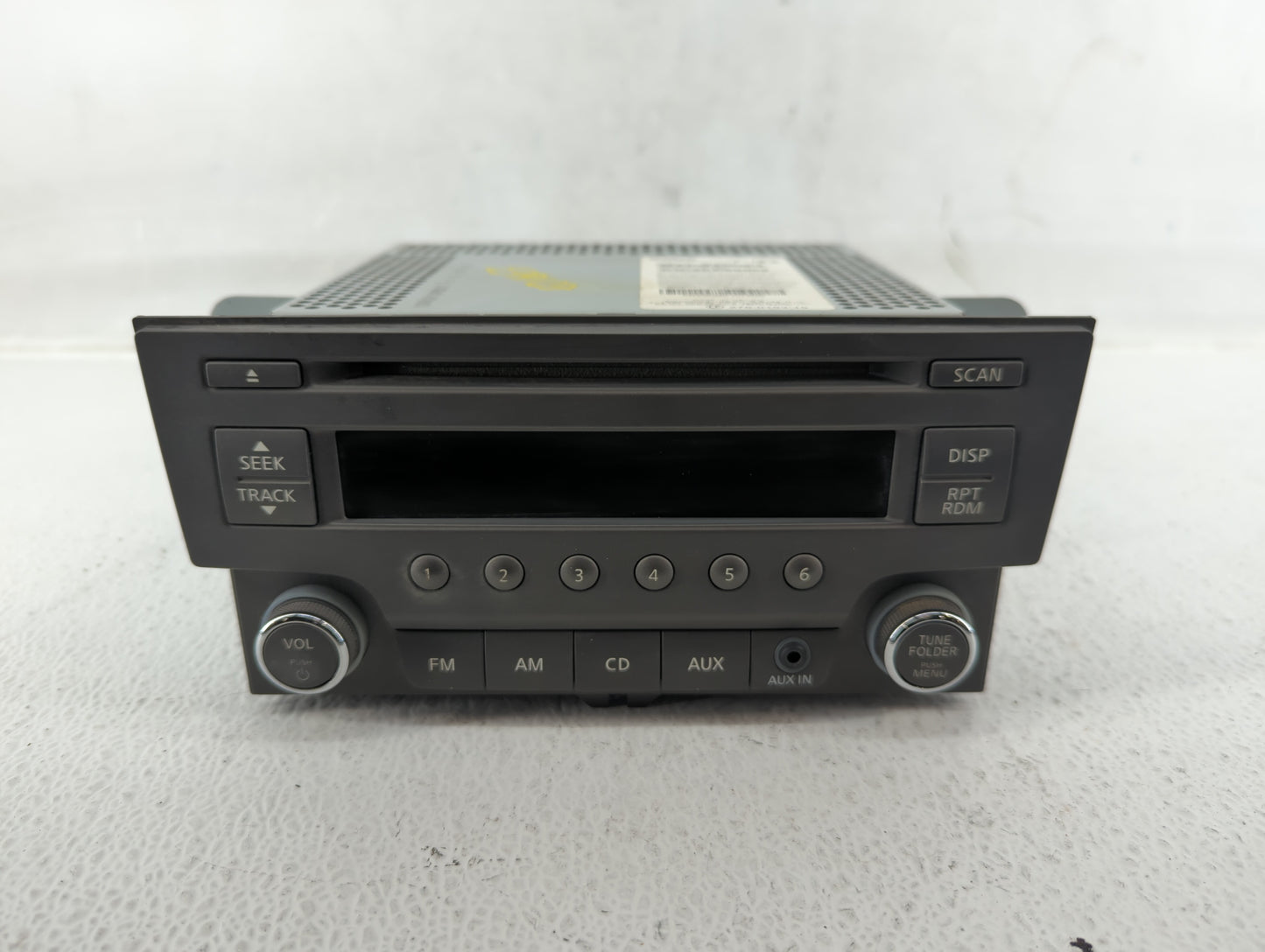 2013-2014 Nissan Sentra Radio AM FM Cd Player Receiver Replacement P/N:28185 3RA2A Fits Fits 2013 2014 OEM Used Auto Parts -