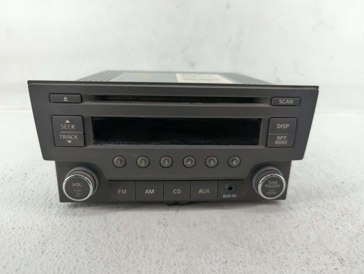 2013-2014 Nissan Sentra Radio AM FM Cd Player Receiver Replacement P/N:28185 3RA2A 28185 3RA2D Fits Fits 2013 2014 OEM Used 