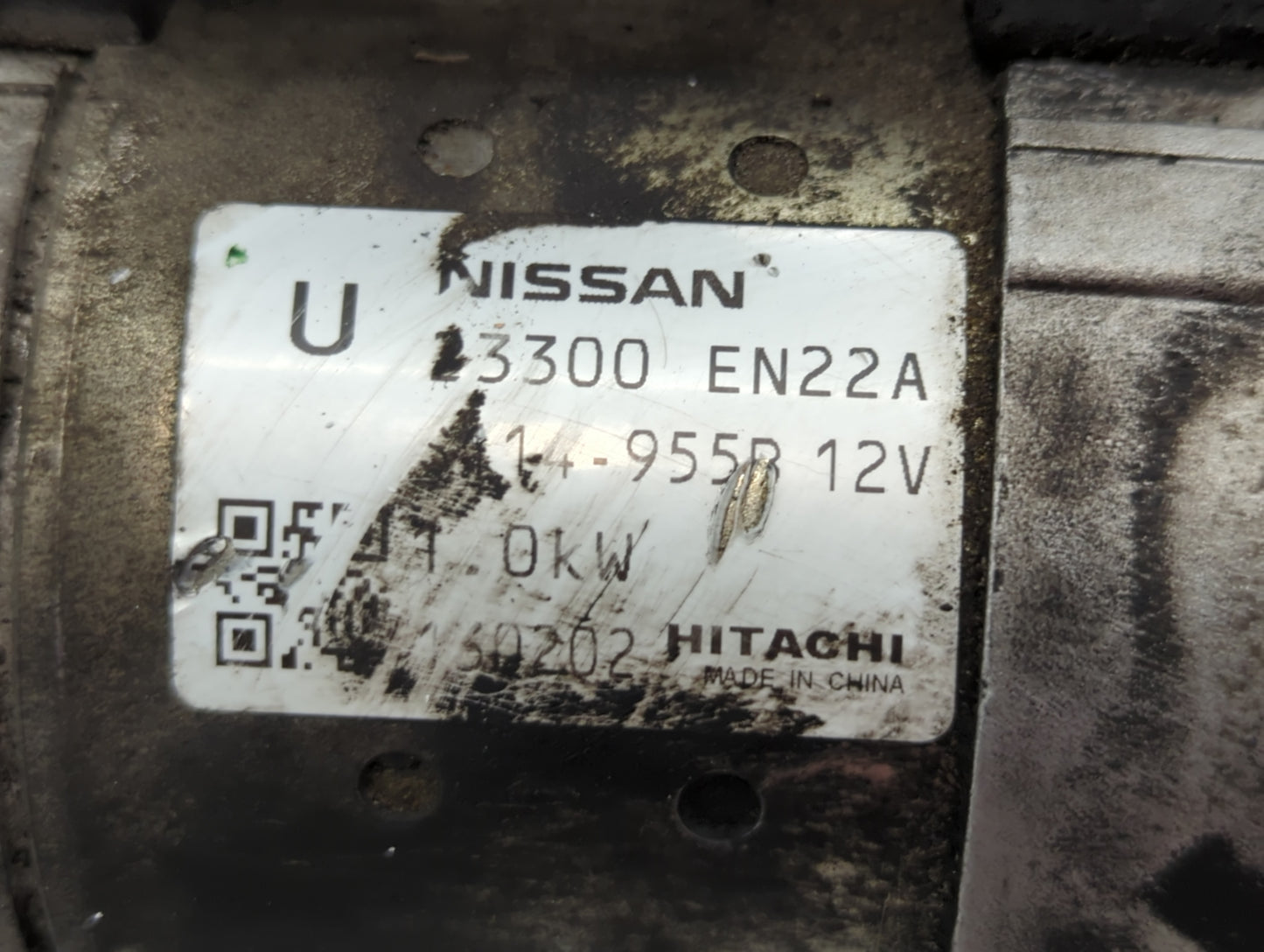 2013-2019 Nissan Sentra Car Starter Motor Solenoid OEM P/N:23300 EN22A Fits Fits 2013 2014 2015 2016 2017 2018 2019 2020 OEM