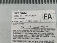 2013-2014 Nissan Sentra Am Fm Cd Player Radio Receiver - Oemusedautoparts1.com